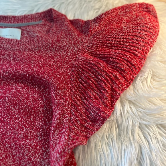 Brochu Walker knit classic core, comfort career, flutter short sleeve shirt - Picture 6 of 10